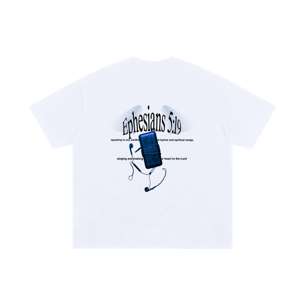 BLUE EPHESIANS 5 OVERSIZED TEE