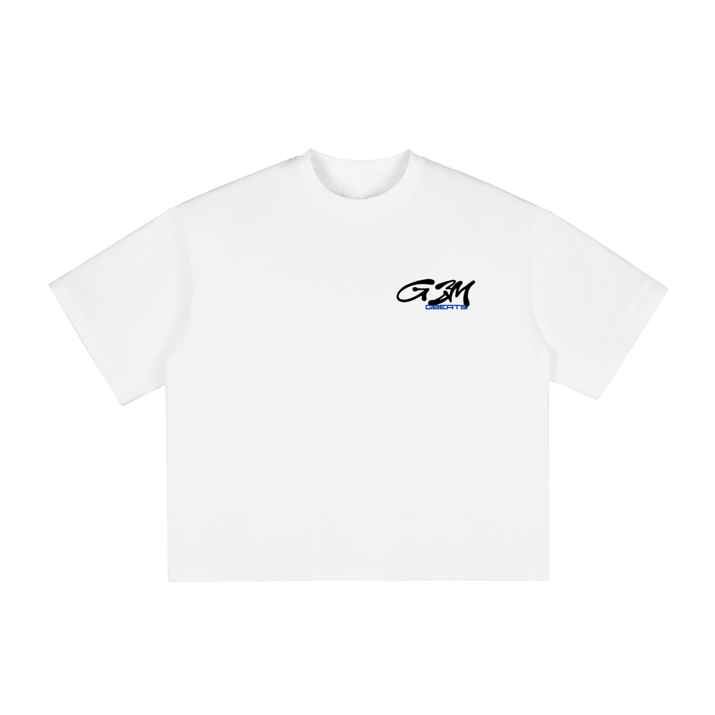 BLUE EPHESIANS 5 CROPPED TEE
